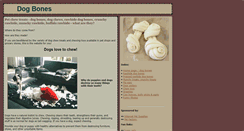 Desktop Screenshot of dog-bones.com